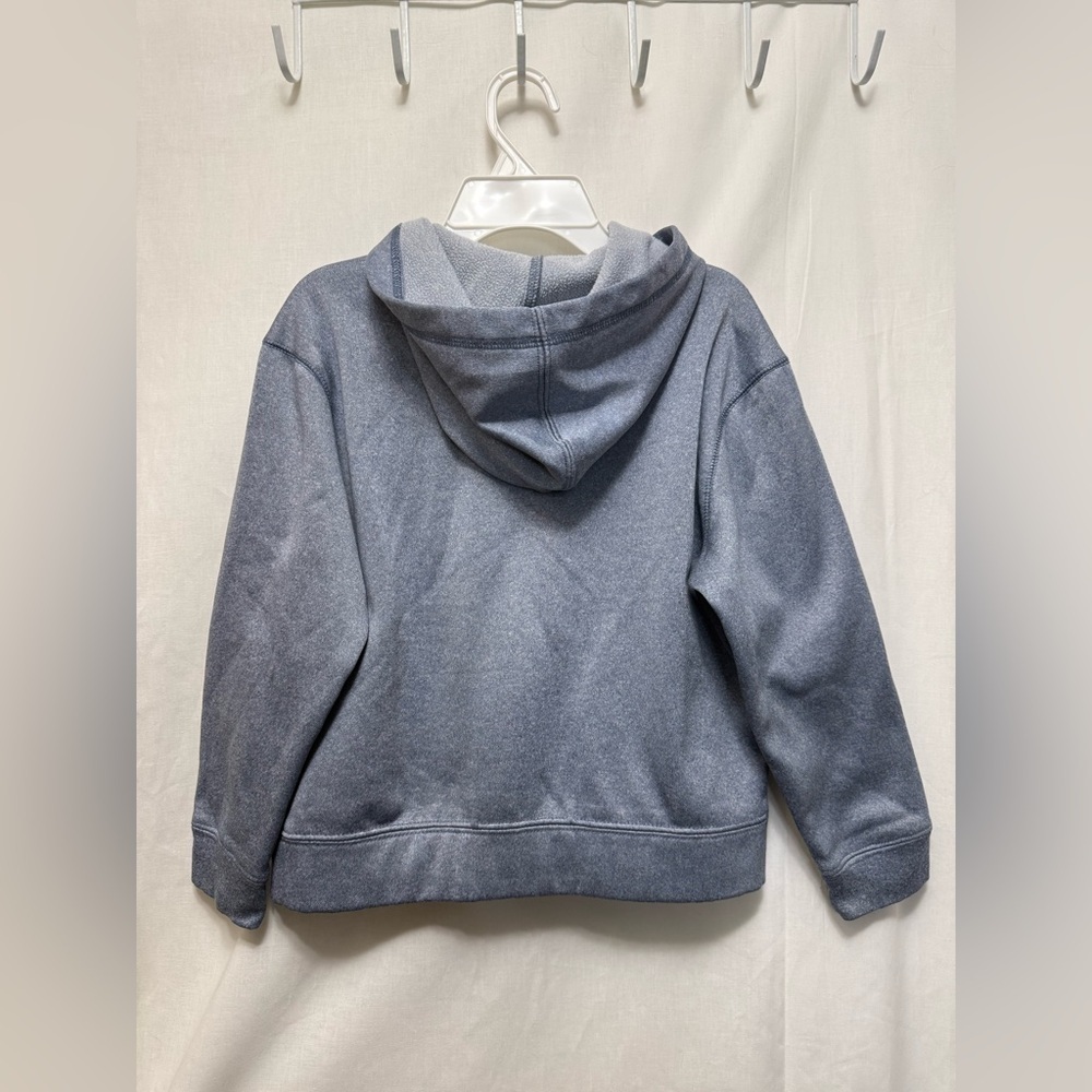 STARTER Kids Blue-Gray Zip-Up Hoodie (Youth 6-7) 0125 - Picture 4 of 11